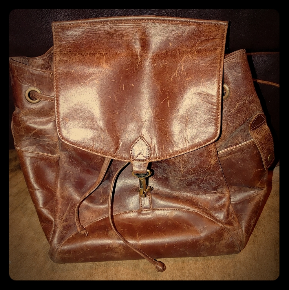 JOYN Leather Backpack